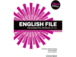 Livro English File third edition Intermediate Plus Workbook with Key de Clive Oxenden (Inglês)