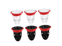 Conjunto De 6 Peças De Tampões Para Ralo De Banheiro, Eliminando Odores E Com Núcleo Para Piso.