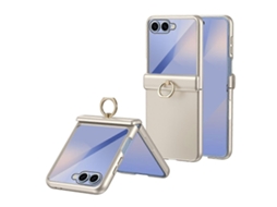 Capa De Celular À Prova De Choque Com Película Integrada Starry Case Para Samsung Galaxy Z Flip7 5g