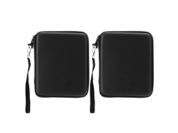 Case Armazenamento Portátil 2ds Preto Eva Duro 2pcs