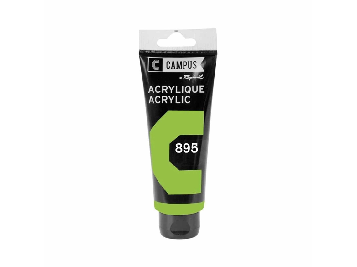 Tinta Acrílica CAMPUS (Verde Neon N°895 - 100ml)