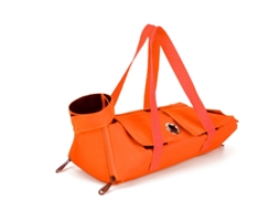 Bolsa Dobrável para Viagens com Gatos, Resistente a Mordidas e Arranhões, Ideal para Cuidados com o Gato, 53*20*16 Cm, Laranja PANOONA