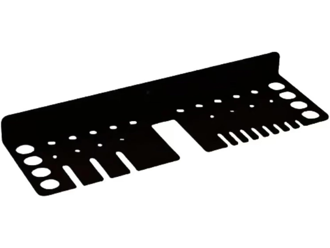 Armário De Ferramentas Parede Preto, Construído Em Ferro Resistente Ideal Para Hobbistas E Profissionais Suporte De