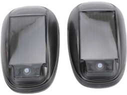 Luz De Cabine Solar Tbest, Luz Estroboscópica Led Rgb Multimodo Com Design À Prova D Água, Para Sinalização No Teto Do