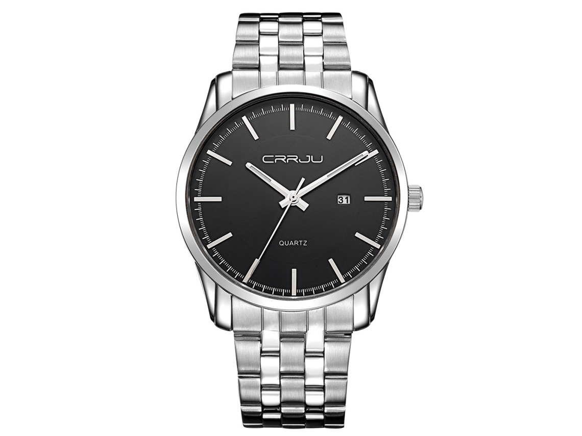 Reloj De Pulsera Para Hombres De Moda Empresarial Cuarzo Impermeable