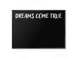 Magnetic Glass Board Dreams Come True For The Hall Espelharte (70x50 Cm)