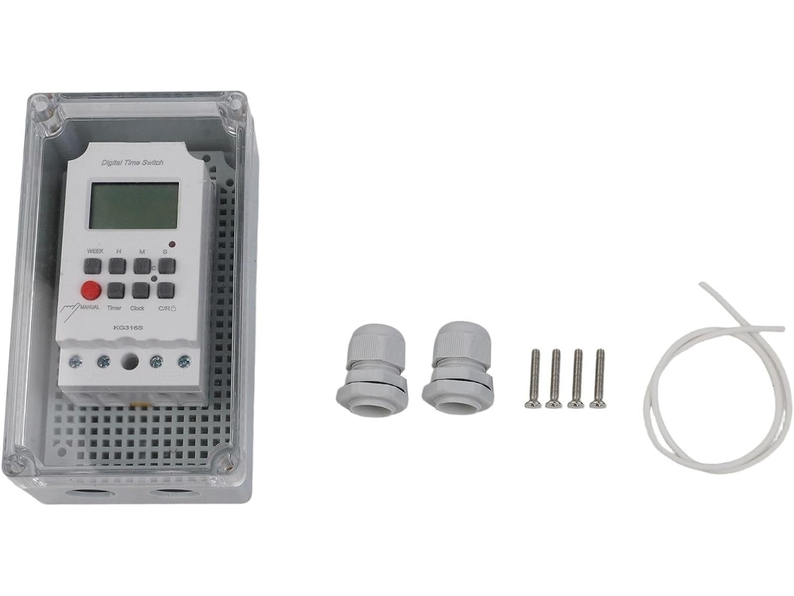 25a 220vac Mt316se Interruptor Temporizador Digital À Prova De Chuva
