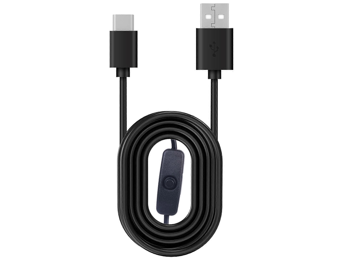 Lurelia Cabo De Carregamento Usb-a Para Usb-c, Preto, 5 V, 150cm, Telemóveis, Rápido