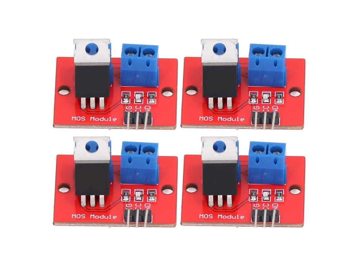 4pcs Módulo Driver Mos para Raspberry Pi 0‑24v Controle de Led e Motor