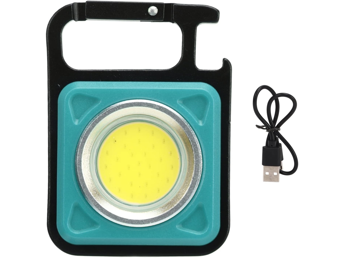 Mini Lanterna De Led Para Chaveiro Com 30 Lâmpadas Cob, Lanterna Recarregável, Luz De Trabalho Portátil Emergência Com