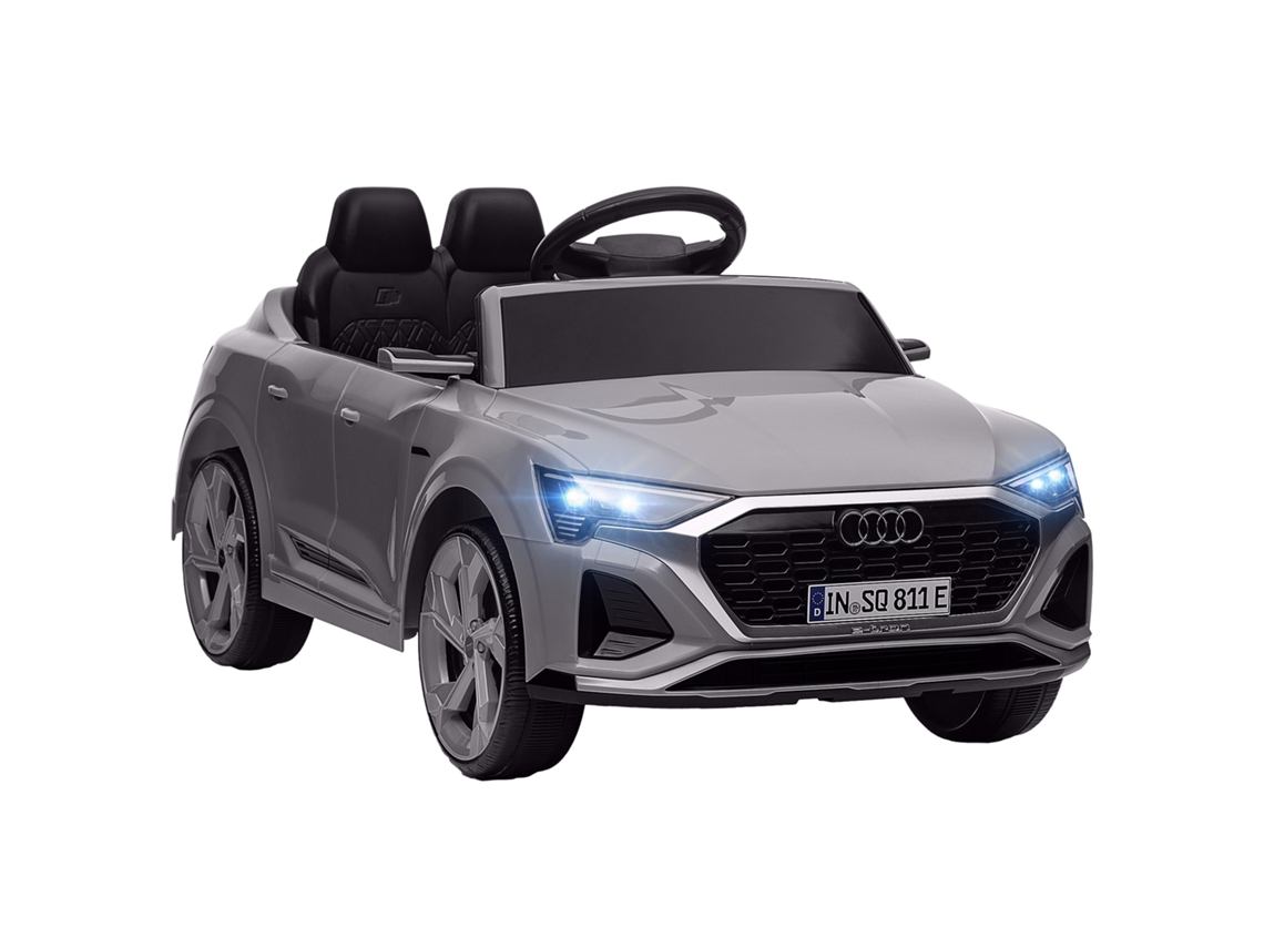 Carro Elétrico Para Crianças Plástico E Metal Cor Cinzento 98x49,5x43 Cm Aiyaplay