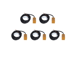 5 Peças Sensor de Proximidade NPN NC IP65 28Hz 90‑250Vca | S/MARCA