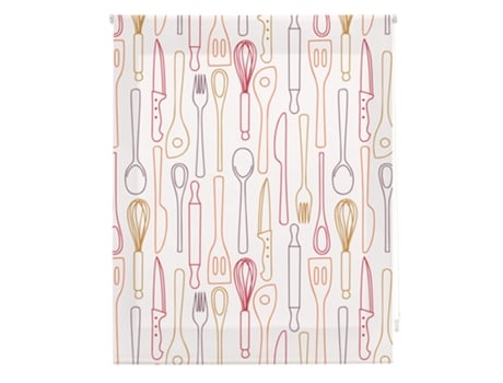 Estore de Rolo HAPPYSTOR Impressão Digital Cozinha HSCC8478 135x180 cm