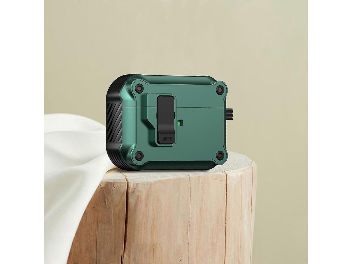 Capa protetora Eagle Shock Proof com interruptor para AirPods 4 GIECY