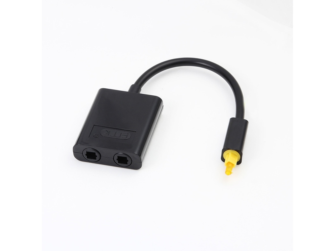 Lurelia Divisor Óptico De Áudio Toslink Para Tv Digital Preto