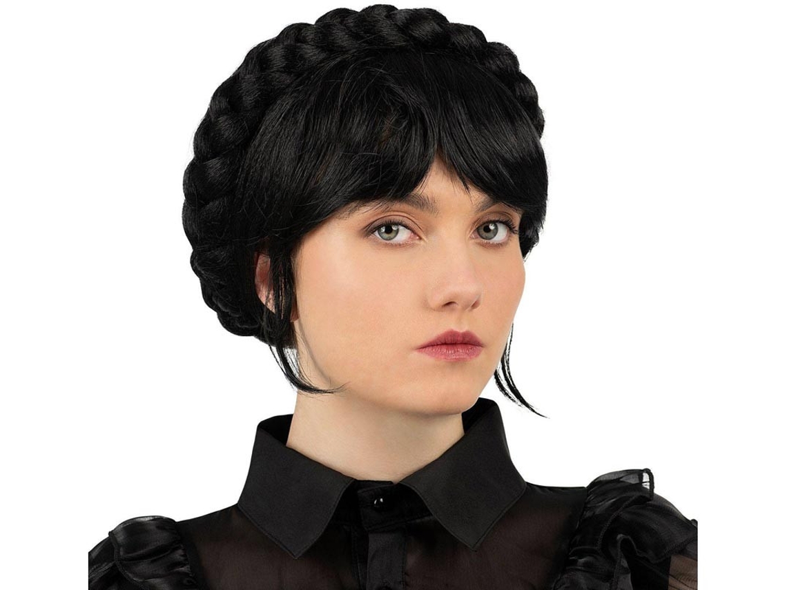 Peruca Sinistra Menina Coroa Trançada