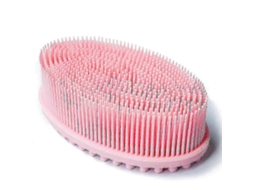 Escova De Silicone Para Banho, Massagem Facial E Corporal, Limpeza No Chuveiro E Esfoliação. Nostalgia88
