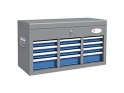 Cassetta Attrezzi In Steel With 6 Drawers. A Bauletto Is 2 Chiavi. 60x26x34 Cm. Blue