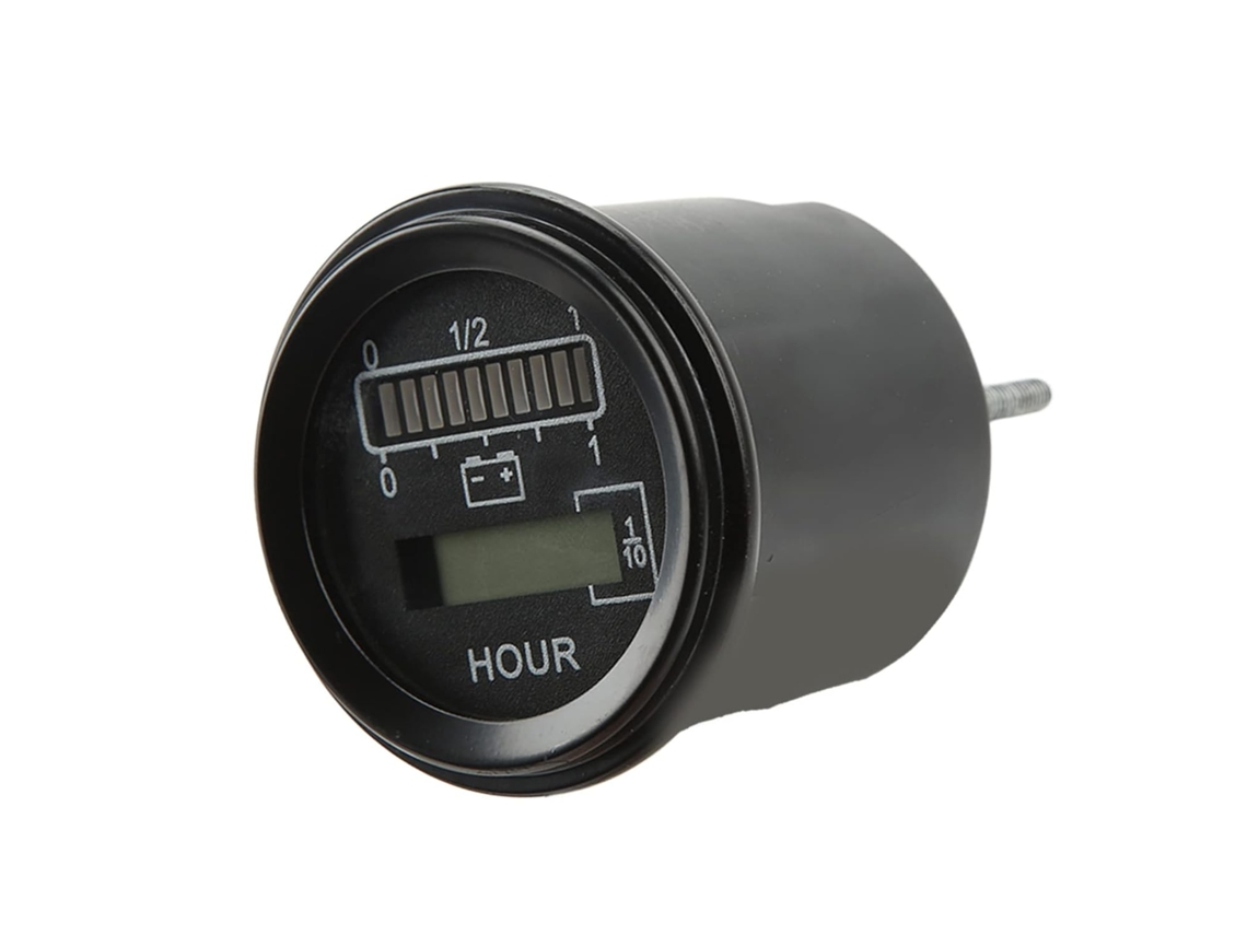 Medidor de Bateria Redondo de 24 V com 10 Indicadores Led para Substituição em Empilhadeiras Elétricas SFUSHOS