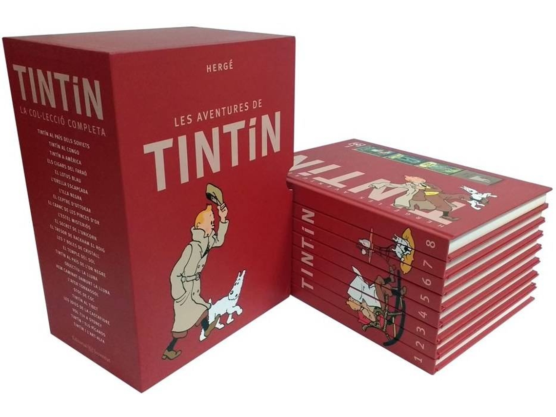 Livro Les Aventures De Tintin Box de Herge