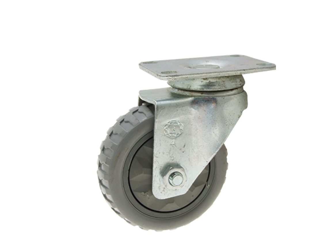 Rodízio Simples Aexit Com Conector De, Placa, Superior