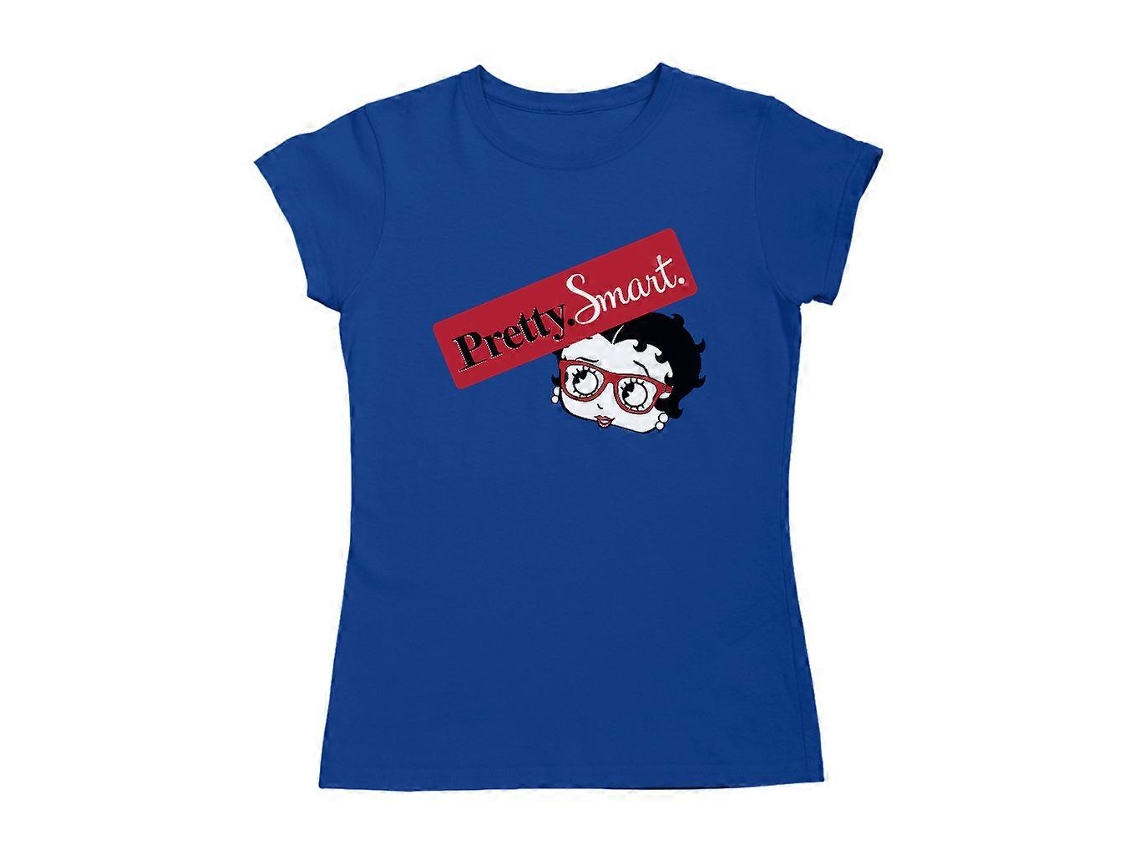 Oculos oferece uma camiseta com a estampa da Betty Boop. Linda. Inteligente. Feminina.