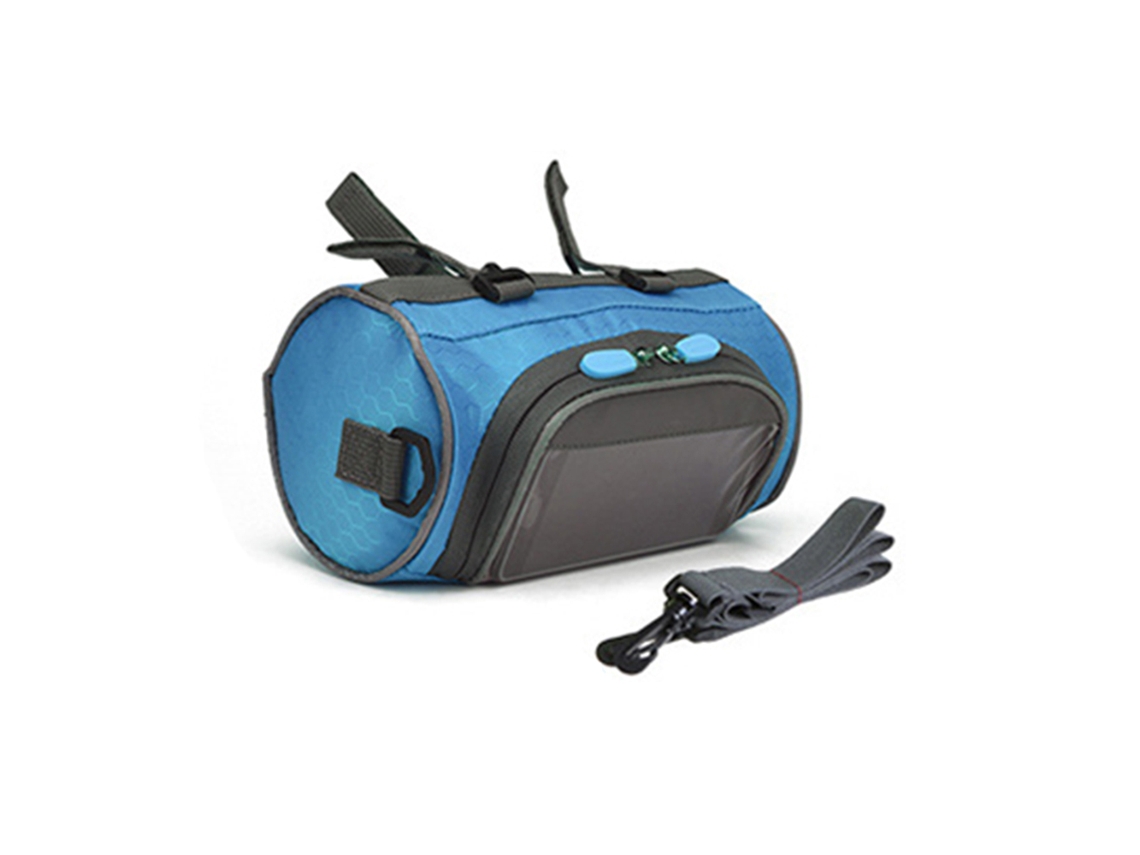 Laxiscreed Bolsa De Guidão Para Bicicleta Com Ecrã Táctil Resistente E Prática