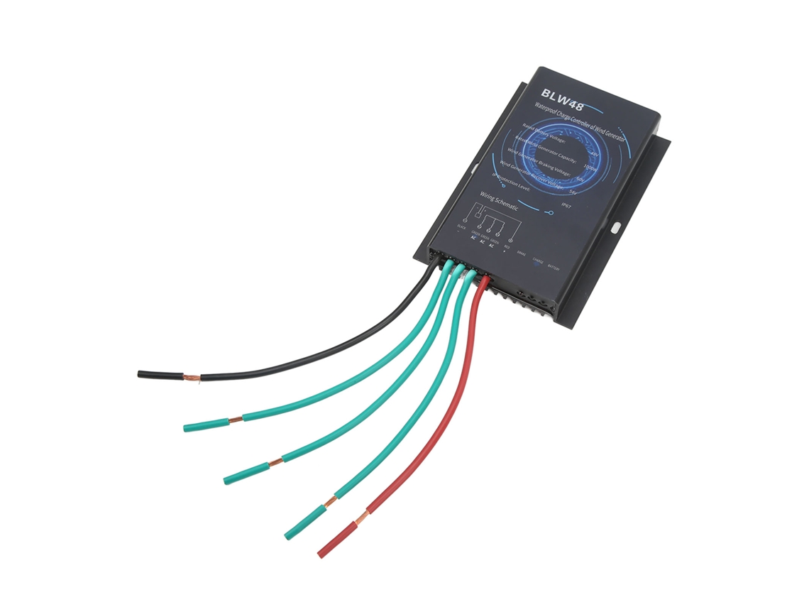 Controlador de Carga para Turbina Eólica 1kW 48V Modular e Impermeável | S/MARCA