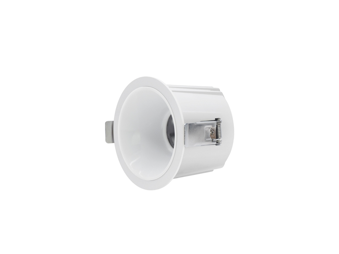 Downlight Led 12W Circular Ugr15 Branco Lifud Corte Ø75 Mm LEDKIA