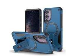 Capa Magnética Para Celular Com Suporte Oculto, Proteção Total Contra Impactos Para Samsung.azul, A05a05