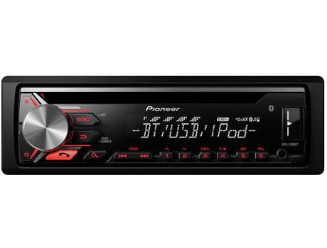 Autorrádio PIONEER DEH-09BT — Bluetooth | Entrada Aux | USB | 50 W x4