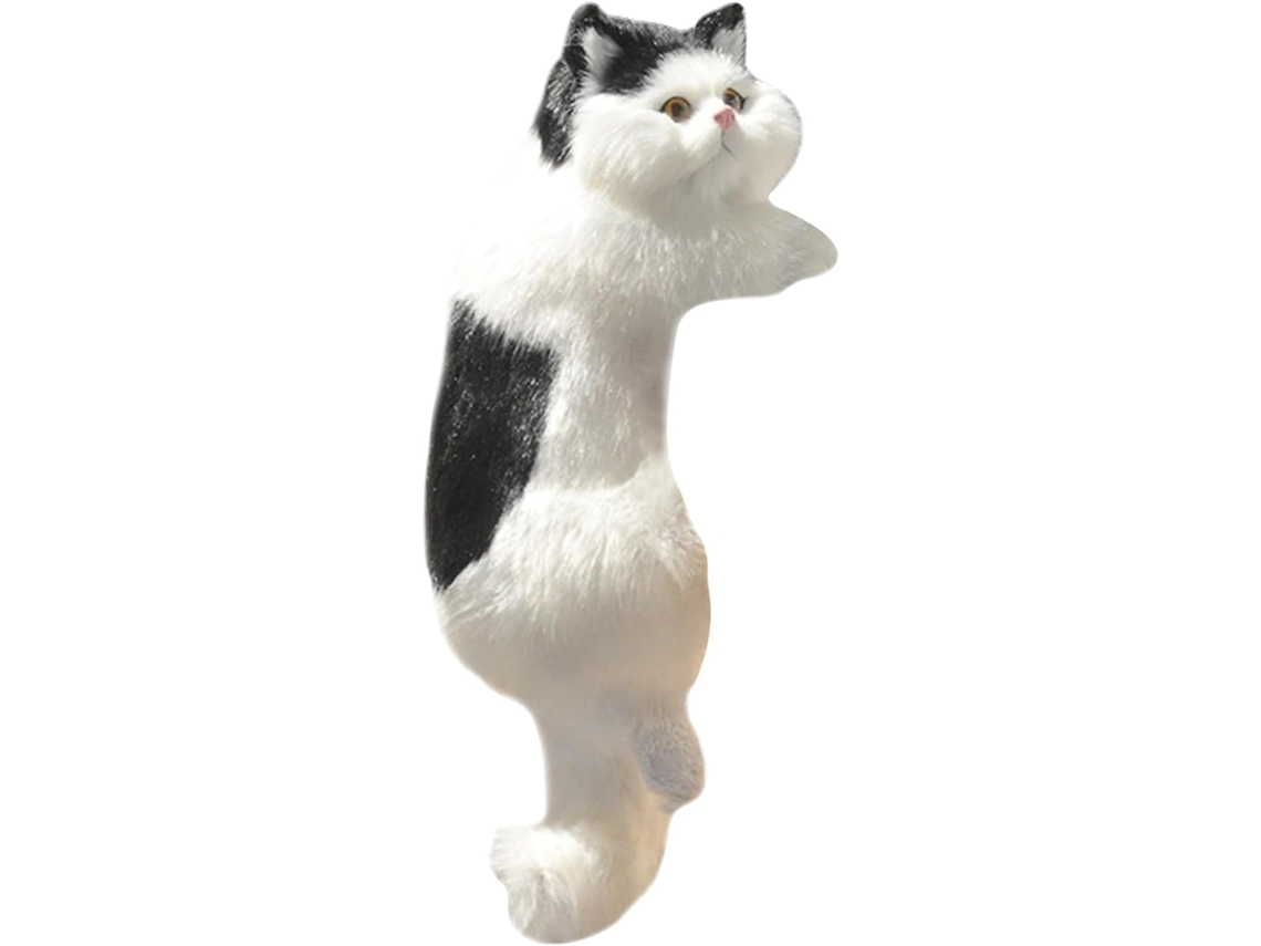 Gato De Pelúcia Pendurado, Animal Fofo E Realista Com Simulação Pele