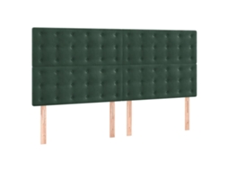 Headboard, Headboards Vidaxl Verde Veludo (180 Cm)