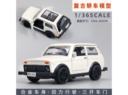 Miniatura de Carro em Escala 1/36, Feita em Metal Fundido, Presente para Crianças. MDUG