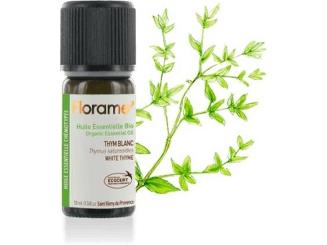 Óleo Essencial FLORAME Tomilho Branco Borneol (10 ml de óleo essencial)