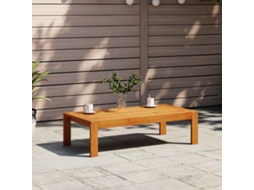 Mesa de jardim 100x50x27 cm madeira de acácia macia Dkd Home Decor
