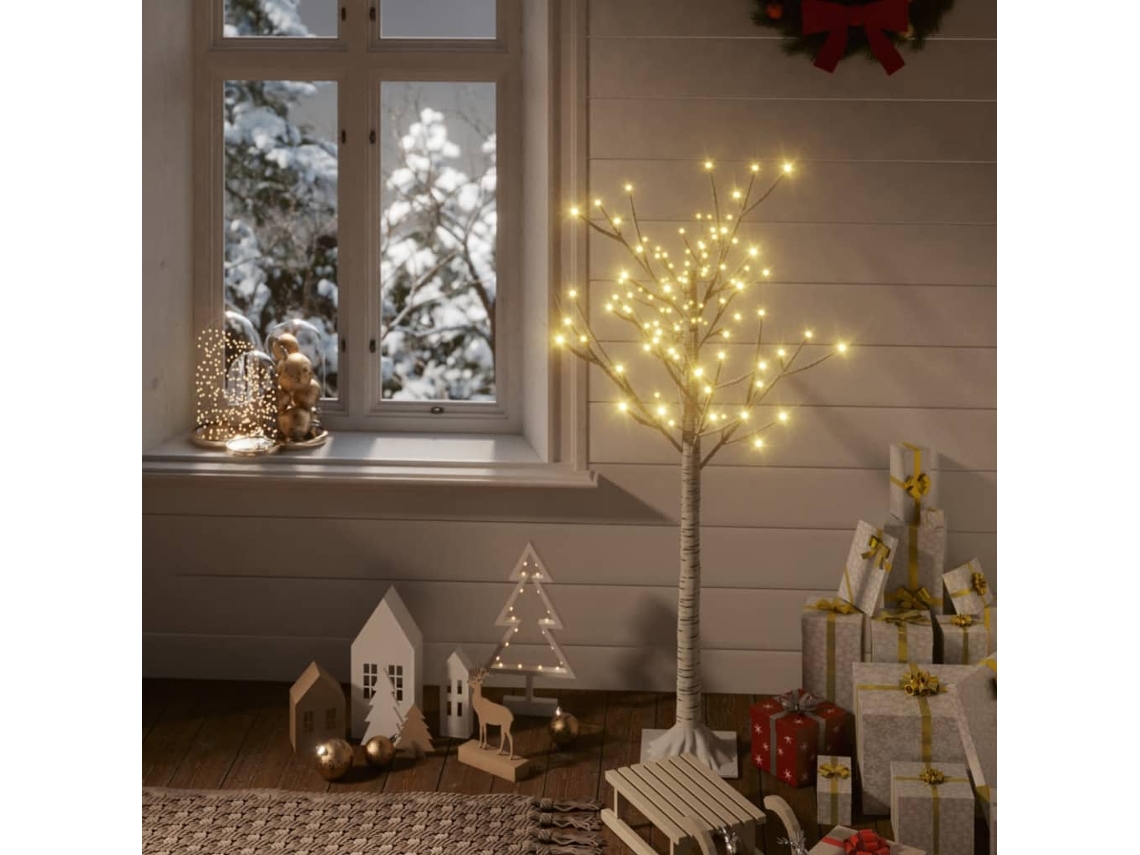 Christmas Tree, Christmas Trees Vidaxl Branco Plástico (1.2 M)