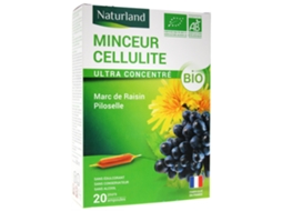 Celulite Orgânica Slimmer 20 Ampolas de 10 Ml NATURLAND