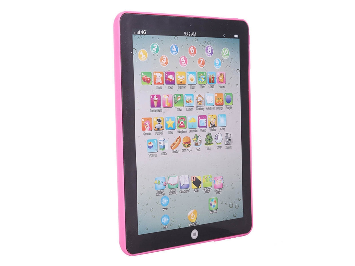 Primerox tablet Educativo para Crianças Pré escolares Aprendizagem de Inglês Brinquedo Interativo