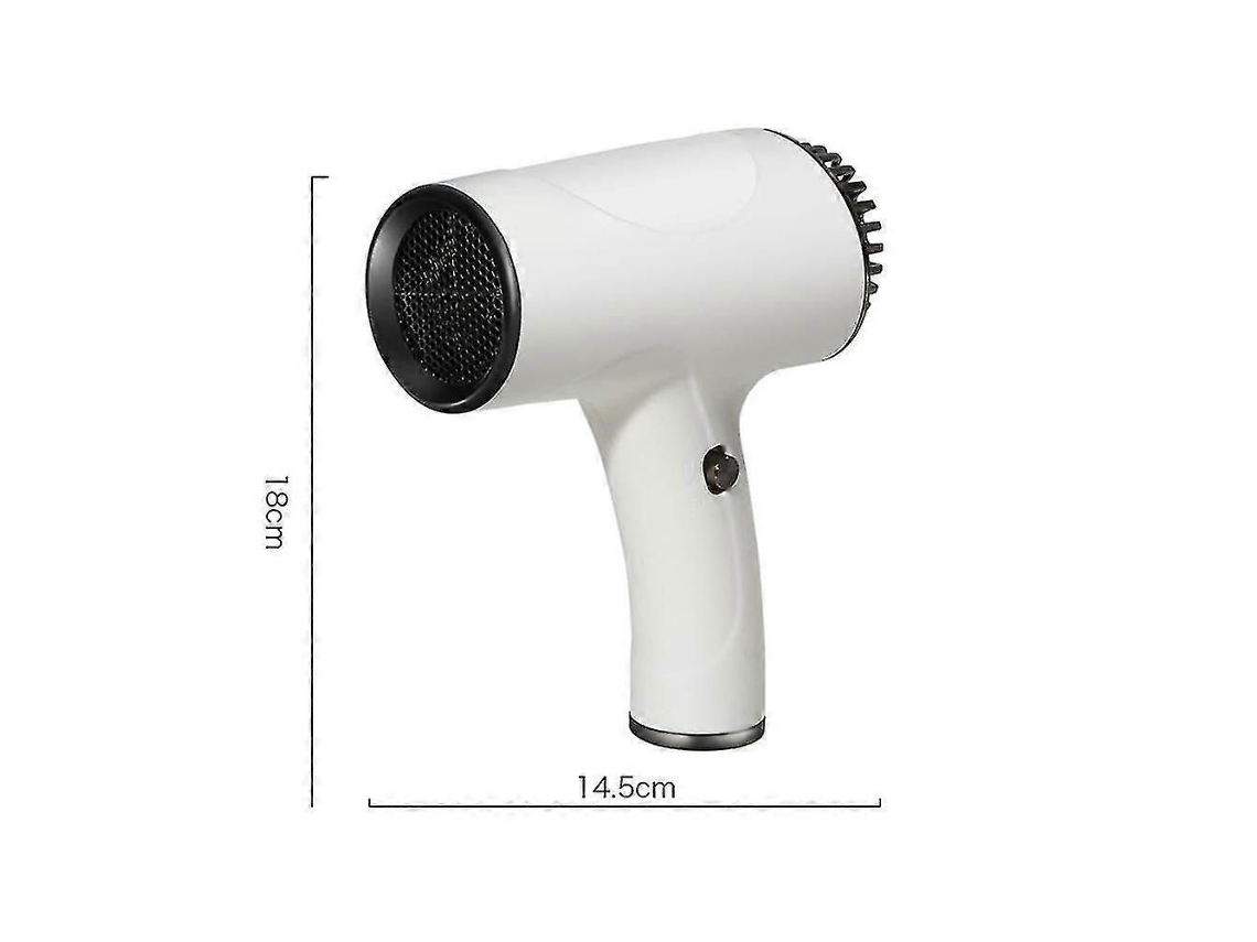 Secador De Cabelo Recarregável Sem Fio Secador De Cabelo Portátil Quente E Frio Vento Para Viagens Ao Ar Livre