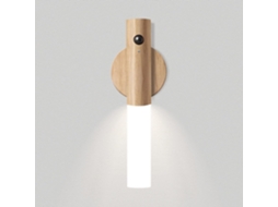 Lurelia Luminária De Parede Led, 4 Leds, Sensor De Movimento, Usb Recarregável, Magnética, Portátil