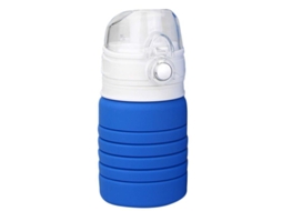 2026 botella Deportiva Plegable Multifuncional, Tetera de Extensión Telescópica para Água (azul)