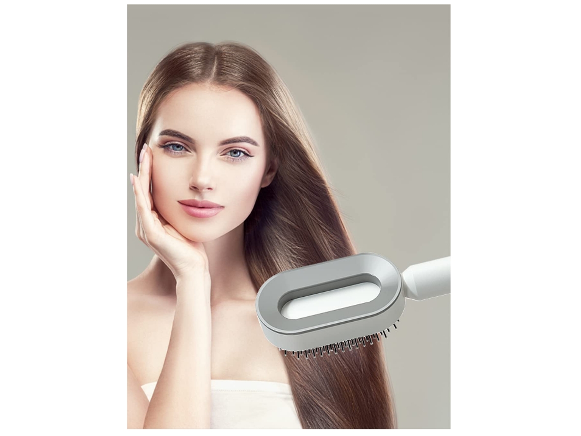 Escova De Cabelo Skeleton Airbag Para Cabelos Longos, Curtos E Secos Brilvibera