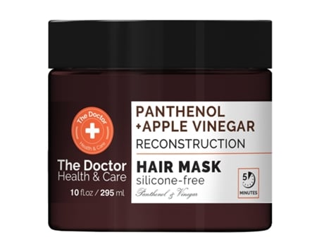 Máscara Para Cabelo The Doctor Health Care Com Vinagre De Maçã Pantenol, 295ml