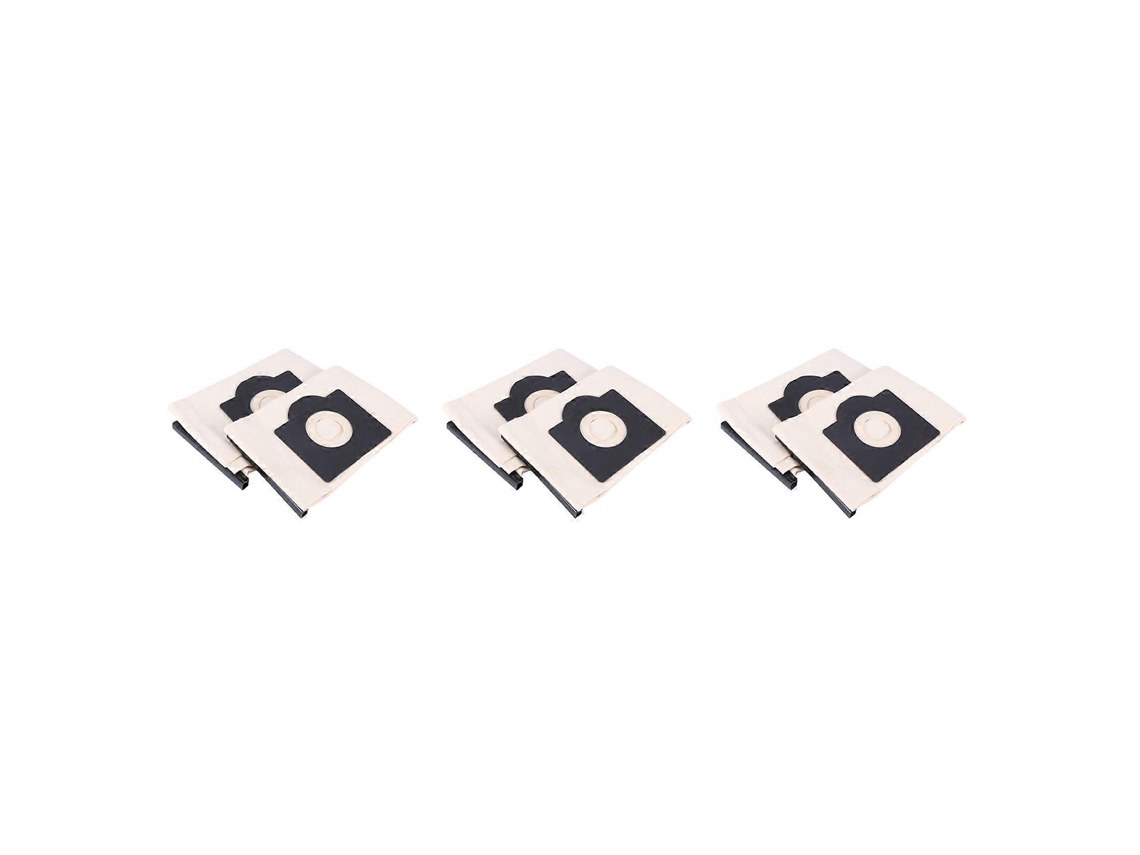 Conjunto De 6 Sacos De Filtro Laváveis Para Aspirador De Pó Karcher Wd3 Rremium Wd3200 Se4001 Wd3300 Wd2 Se 4000 Mv3_glo