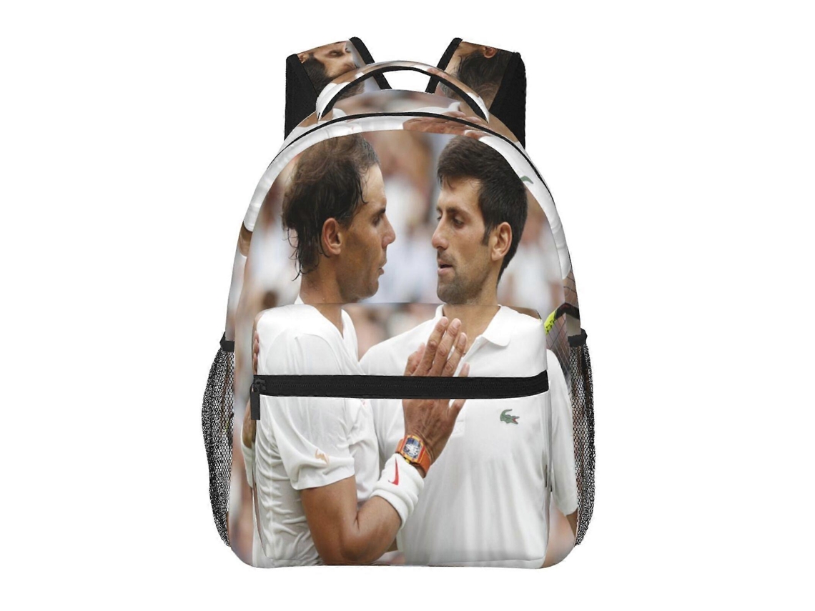 Mochila Novak Djokovic F56 Para Estudantes, Leve E Resistente, Impermeável E Com Alça De Ombro Ajustável C56