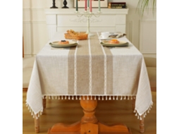 Toalha De Mesa Ehstmind Rústica Impermeáveis Laváveis Feriado Multicor (30x30x20)