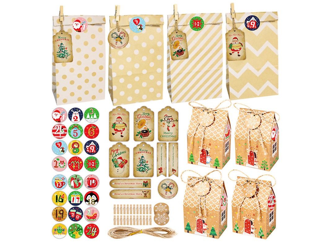 Bolsa De Armazenamento De Papel Para O Natal Allinless