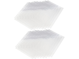 Inoomp 50 Pochettes Para Cartes Photo - 11 Trous - Para Classeur À 3 Anneaux - 50 Feuilles