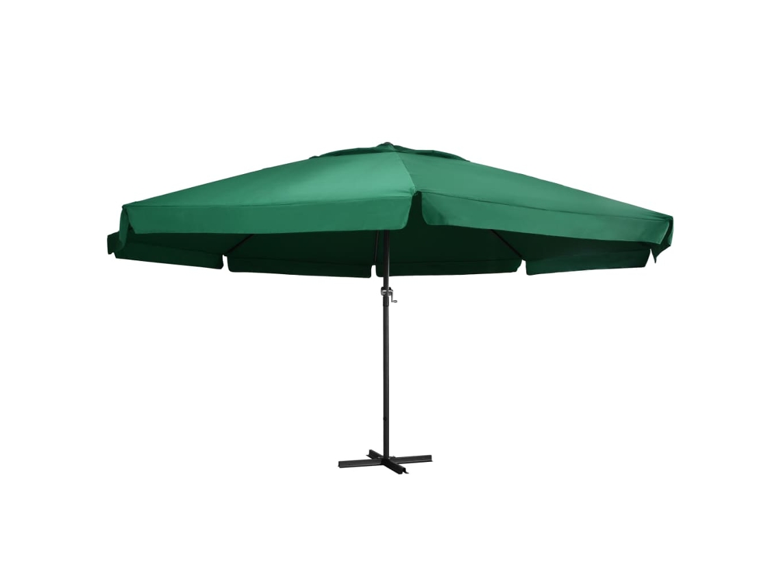 Garden Parasol, Garden Parasols Vidaxl Verde Tecido (600 Cm)